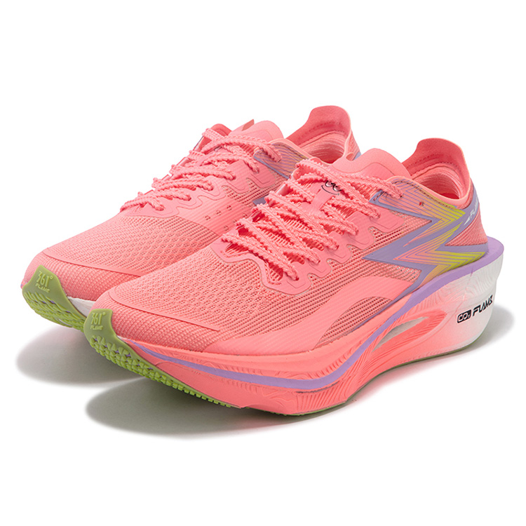 361° Flame 3 Patrick Star Low top Full Length Carbon Plate Marathon Training, Racing, Track & Field Competition