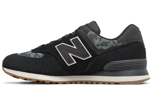 New Balance 574 D Wide Camo Black
