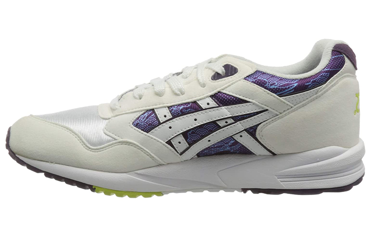 ASICS Gel Saga Running Shoes Women's Low Top White/Purple
