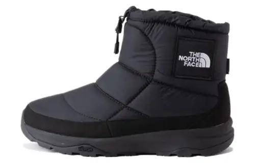 THE NORTH FACE Nuptse Comfortable Short Outdoor Boots Unisex Black