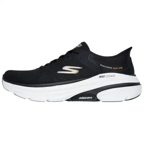 Skechers Max Cushioning Low top Casual Running Shoes Men's Black