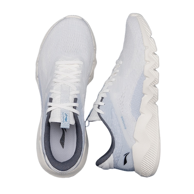 Li Ning Abrasion Resistant Breathable Abrasion Resistant Breathable Low top Casual Running Shoes Men's