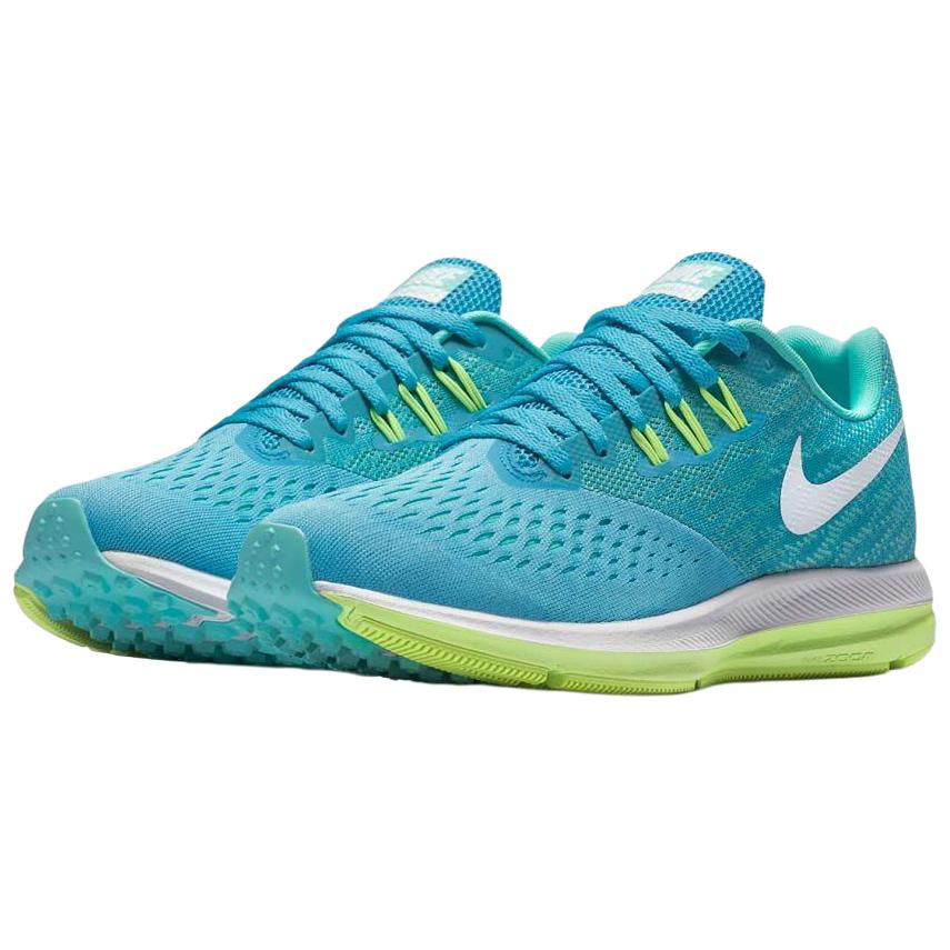 Nike Zoom Winflo 4 Abrasion Resistant Low top Casual Running Shoes Women’s Blue