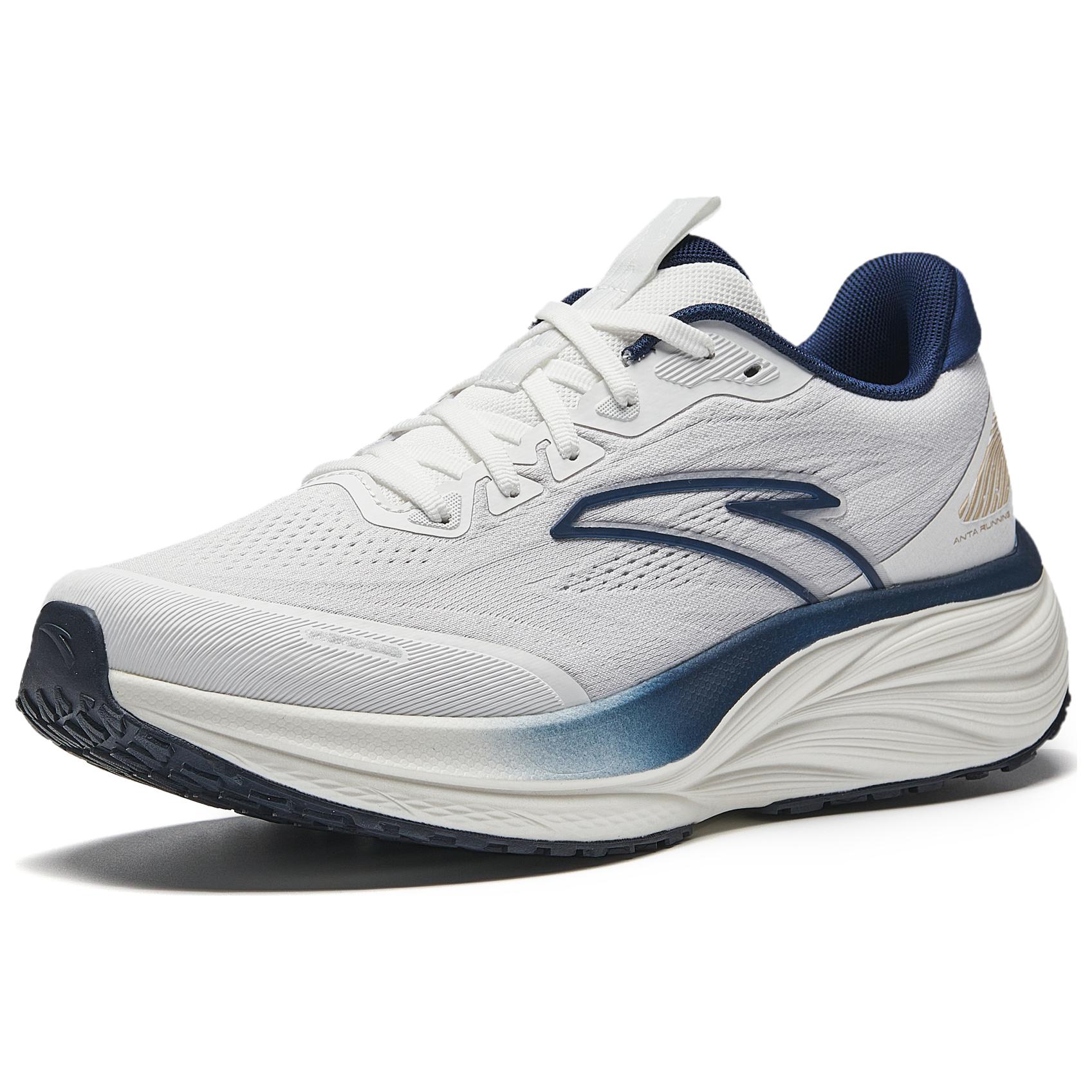 Anta Cushioning Slip Resistant Abrasion Resistant Breathable Lightweight Height Increasing Low top Casual Running Shoes