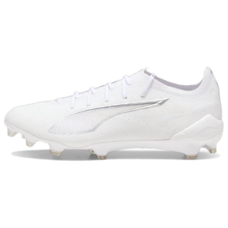 PUMA ULTRA 5 ULTIMATE Soft And Comfortable FG Firm Ground Soccer Shoes Unisex White