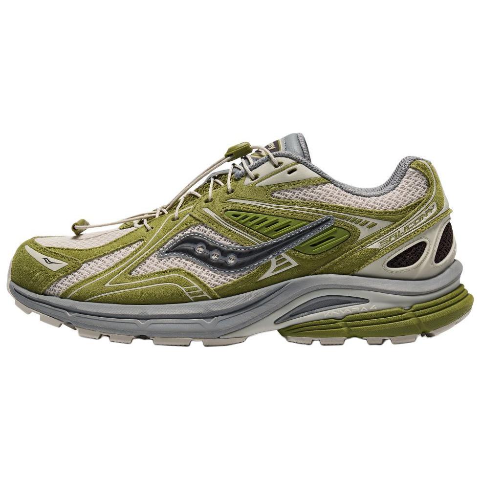Saucony Kinvara Essence 4 Low top Casual Running Shoes Unisex Beige Green