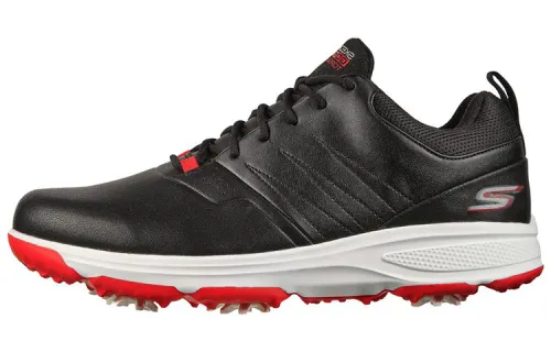 Skechers Go Golf Shoes Men's Low Top Black/Red