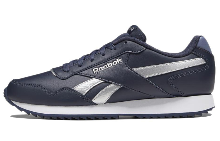 Reebok Royal Glide Running Shoes Men's Low Top Marine Blue