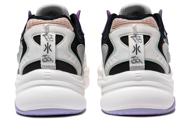 Erke Kunlun Five Elements Low top Running Shoes Women’s White Black