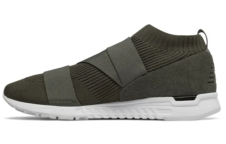New Balance NB 247 Mesh, Textile Cushioning Abrasion-Resistant Breathable Mid-top Running Shoes Unisex Army Green