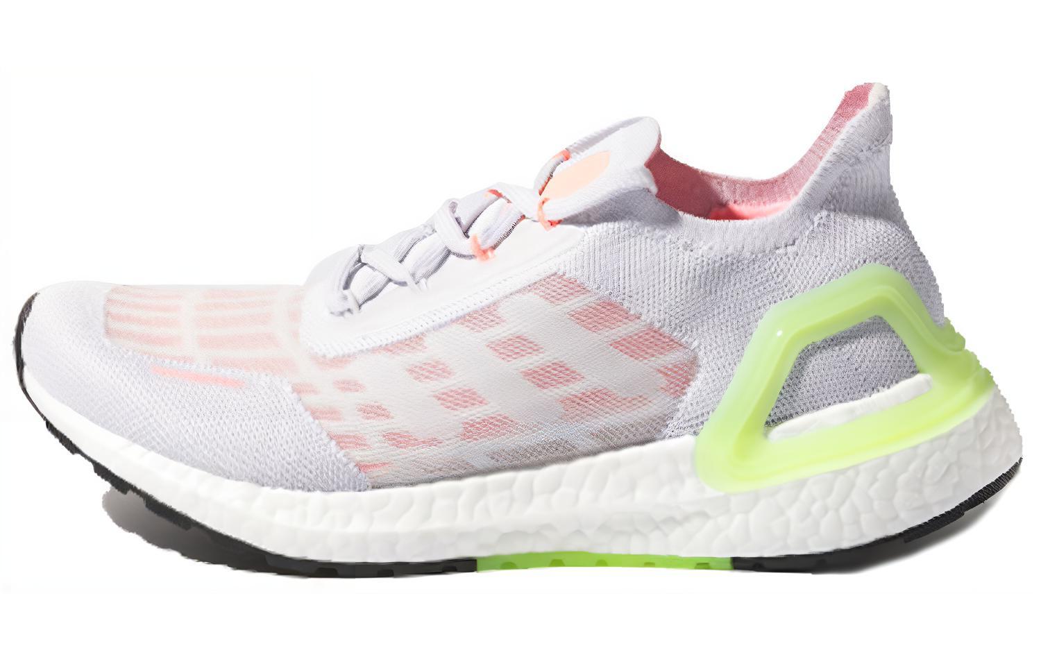 Женские кроссовки adidas ULT (серые с красным и зеленым) — Серый / красный / зелёный — фото 1