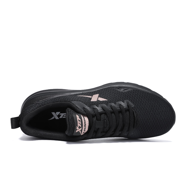 XTEP Cushioning Abrasion Resistant Low top Casual Running Shoes Women’s Black