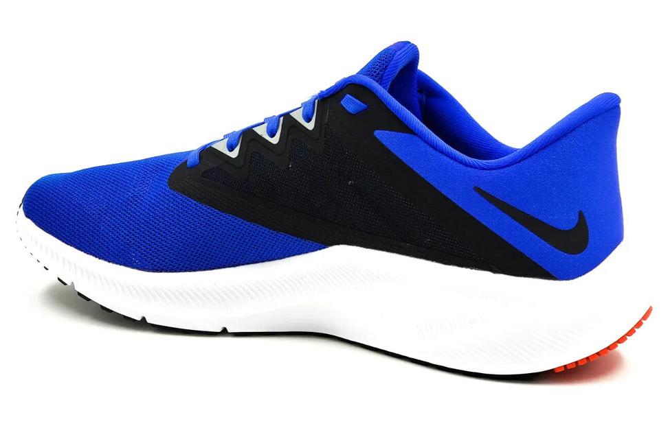 Мужские кроссовки Nike Quest 3 (черно-сине-белые) — фото 4