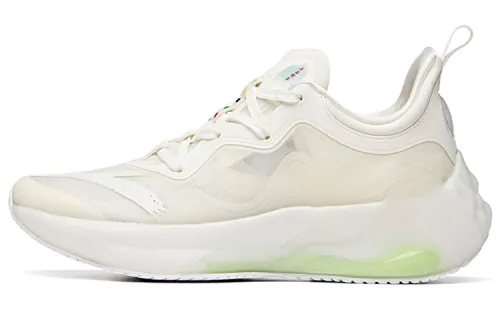 Anta Star Mountain Mesh Cushioning Low top Running Shoes Women's Ivory White
