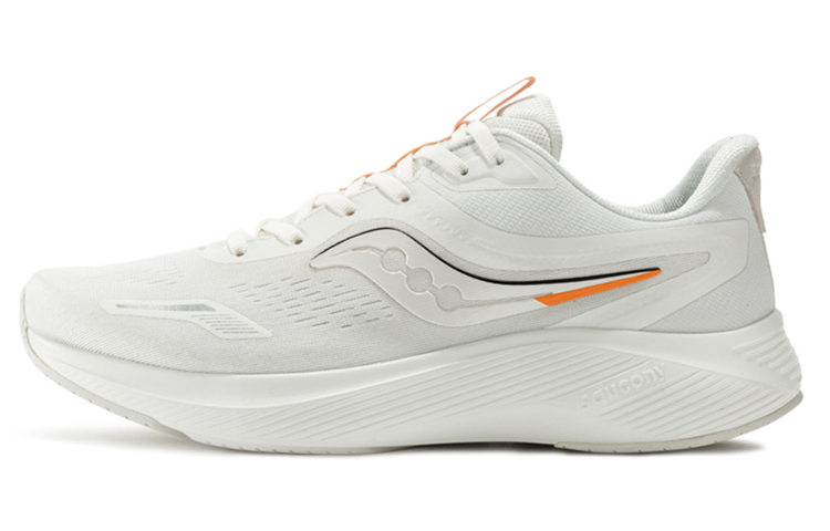 Saucony Lancer Running Shoes Men's Low Top White/Orange