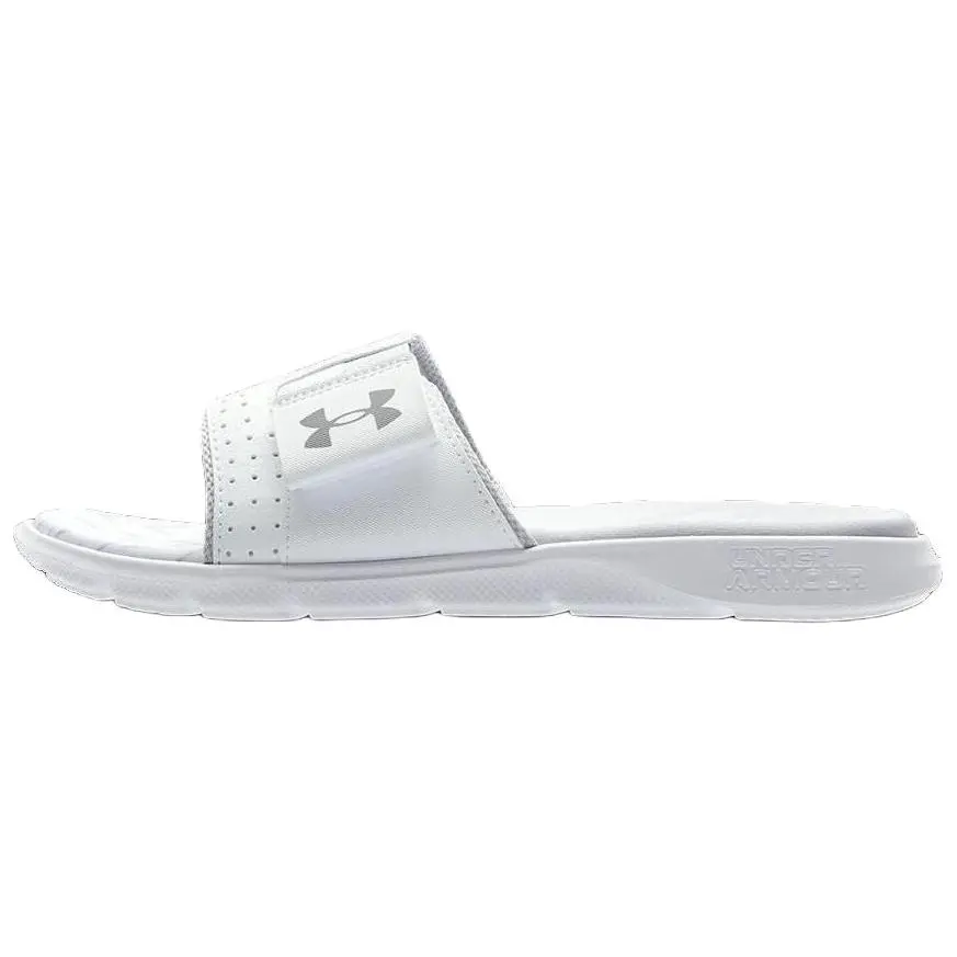 Under Armour Mercenary Abrasion Resistant Slide Slippers Men's White