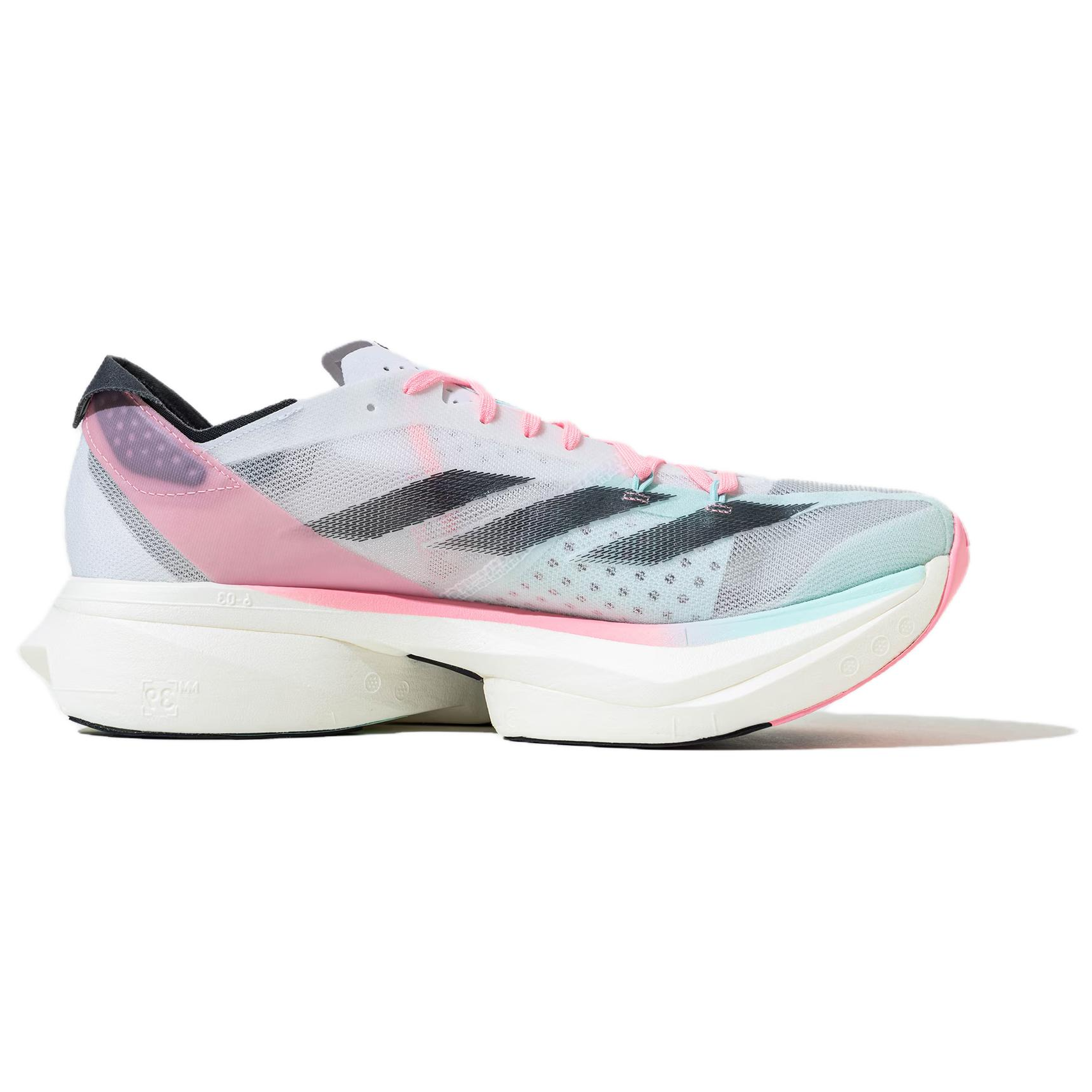 Adidas Adizero Adios Pro 3 Low top Running Shoes Unisex White Gray