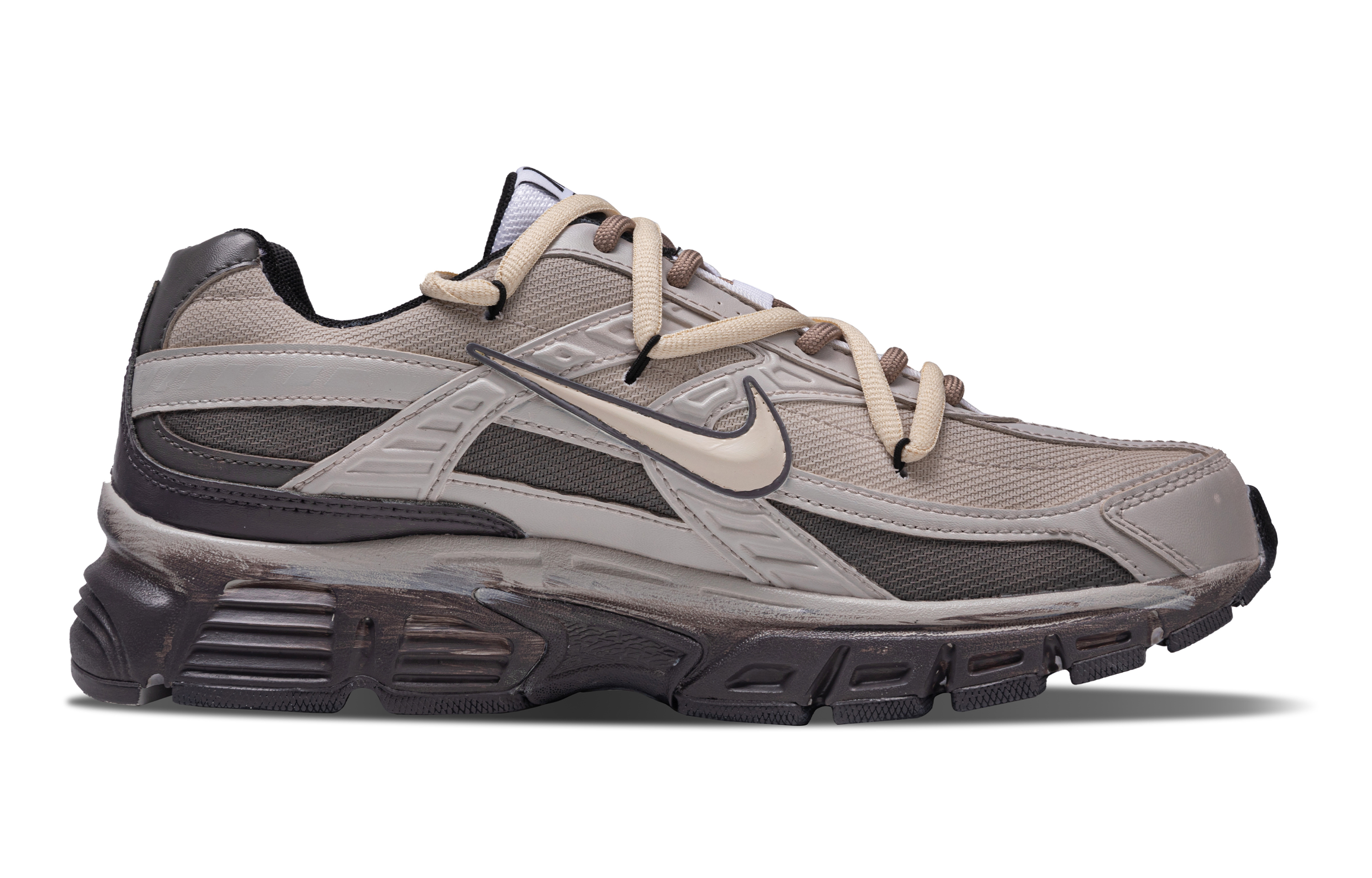 Nike Initiator Cushioning Abrasion Resistant Low top Running Shoes Men’s Brown