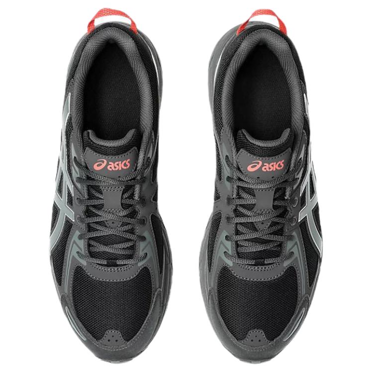 ASICS Gel Venture 6 Fabric Cushioning Low top Gel Cushioning Gel Trail Running Casual Running Shoes Unisex Black Green
