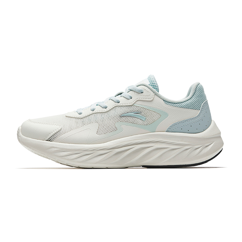 Anta Lightweight And Breathable Low top Casual Running Shoes Women’s White Blue
