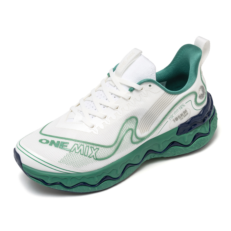 ONEMIX Mulan Creek Running Shoes Unisex Green Hills