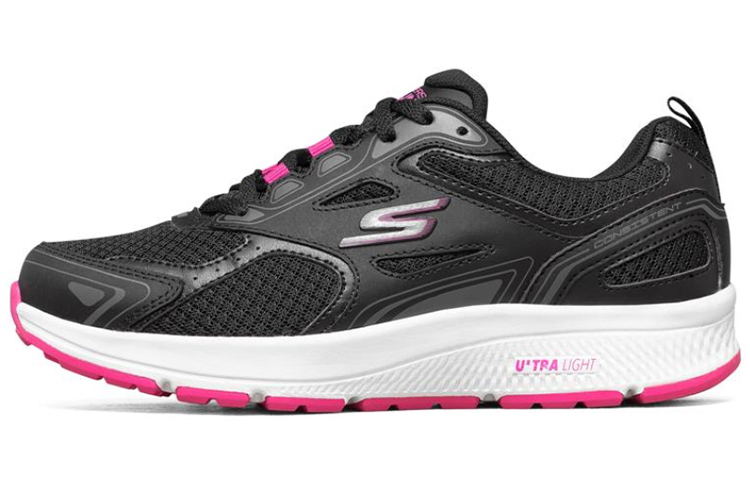 Skechers Go Run Consistent ‘Black White Pink’ Women’s