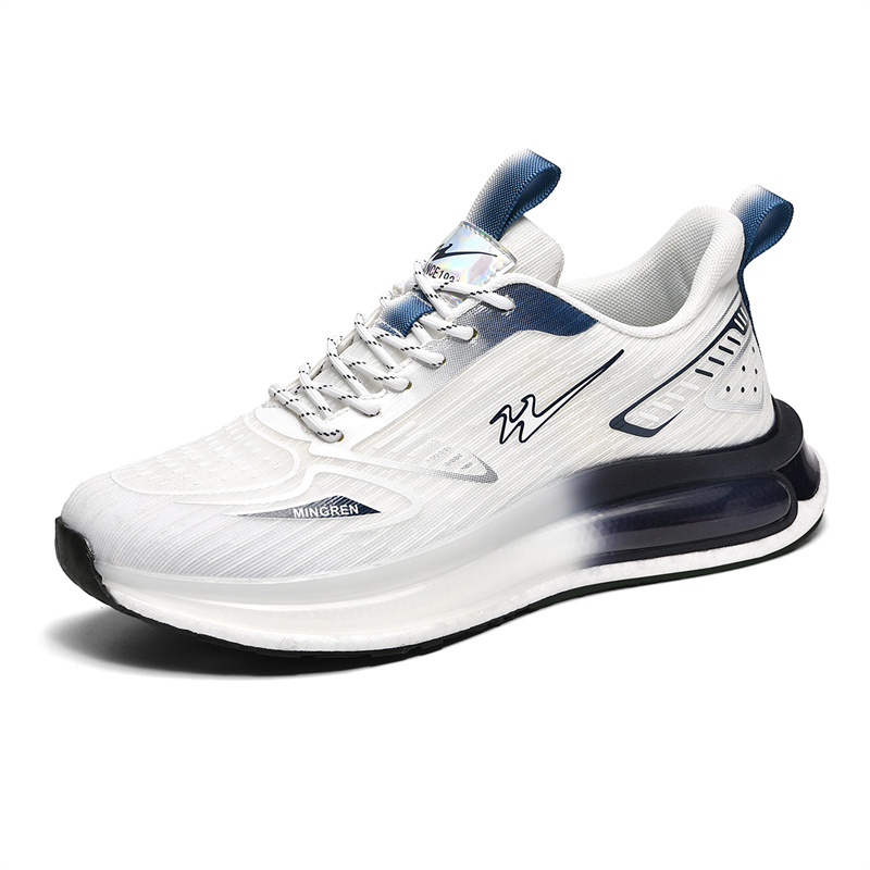 Binary Fabric Low top Popcorn Light Rebound Technology Casual Racing City Commuting Running Shoes Men’s