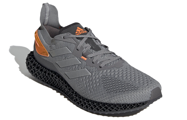 Кроссовки adidas X90004D (серые с серебристым и желтым) — Серый / серебристый / жёлтый — фото 3