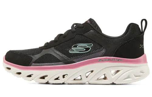 Skechers Glide step Sport Comfortable Low top Casual Shoes Women's Black Multicolor
