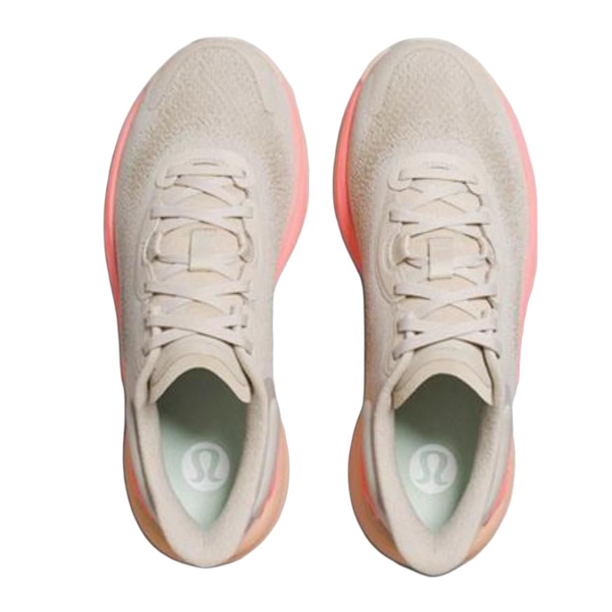 Lululemon Chargefeel 2 Slip Resistant Abrasion Resistant Low top Training Running Shoes Women’s Gray Orange Pink