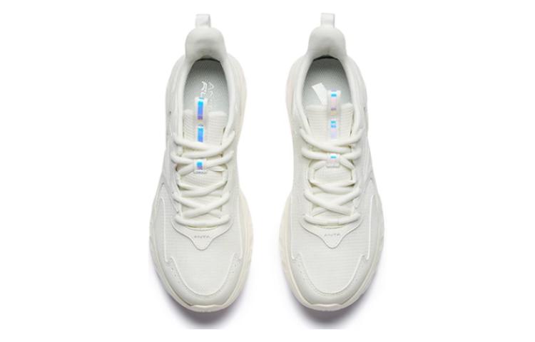 Anta Abrasion Resistant Breathable Low top Running Shoes Women’s White