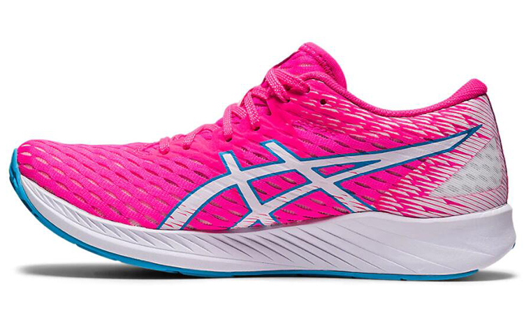 Женские кроссовки ASICS Hyper Speed 1 (розово-белые)