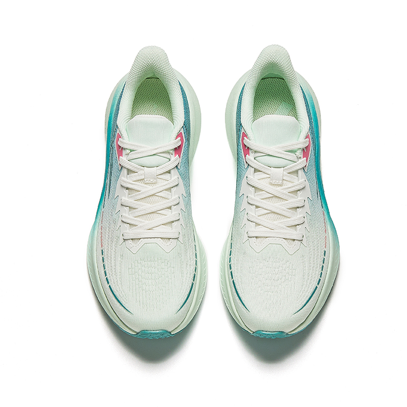 Anta Pentium Cushioning Abrasion Resistant Lightweight Low top Running Shoes Women’s Cool Green