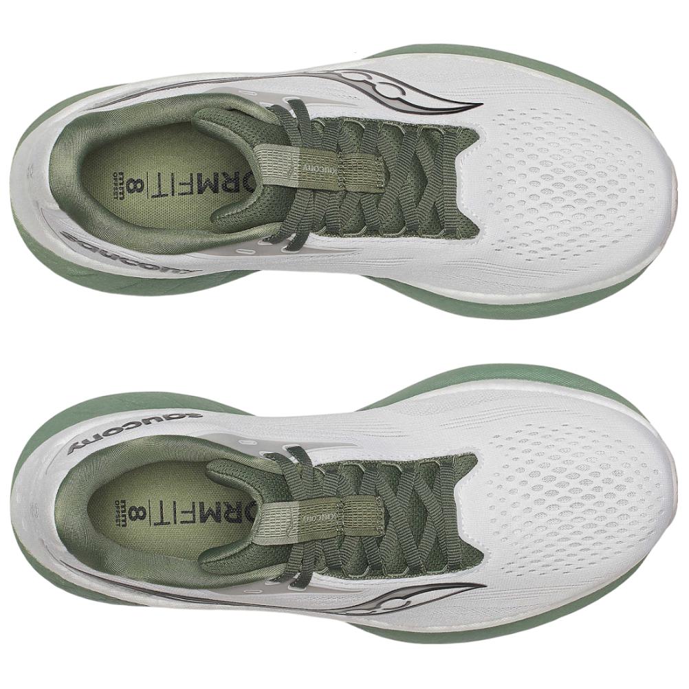 Saucony Ride 18 White Olivine