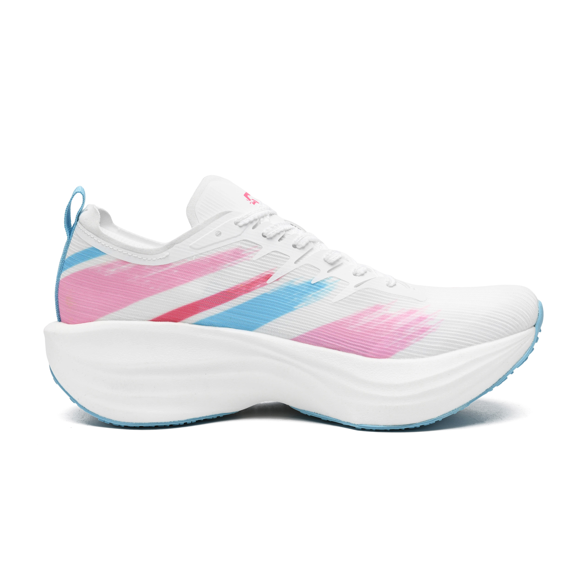 50 Cushioning Breathable Impact Resistant Low top Marathon Running Shoes Unisex Color Ink Reflects Snow 002