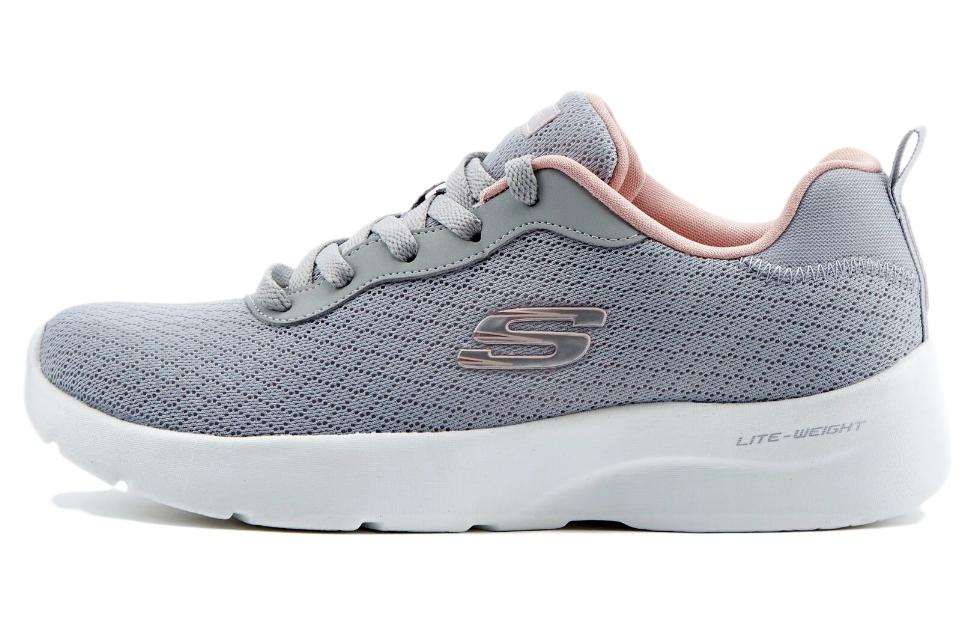 Skechers Dynamight Fabric Abrasion Resistant, Breathable, Lightweight Low top Running Shoes Women's Light Blue
