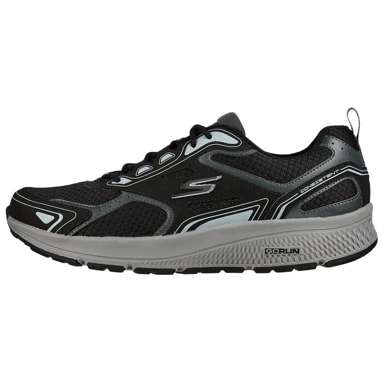 Мужские кроссовки Skechers Skechers Go Run Consistent Q (черно-серые)