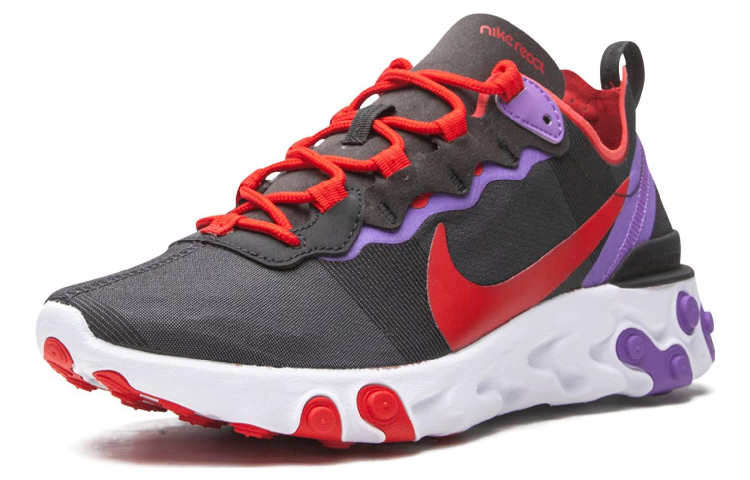 Nike React Element 55 Black University Red Women’s