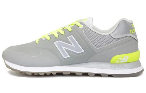 New Balance NB 574 Comfortable Textile, Artificial Leather Low top Running Shoes Unisex Mist Gray