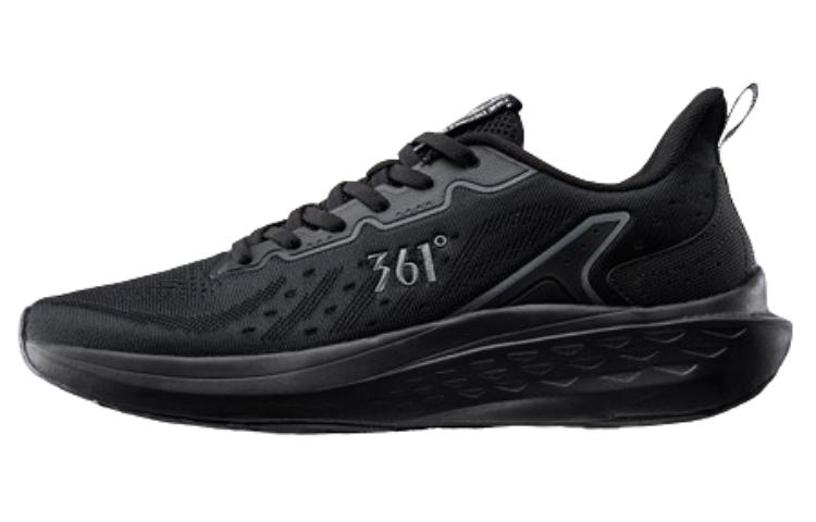 361° Cushioning Abrasion Resistant Cushioning, Wear Resistant Low top Running Shoes Men’s Black