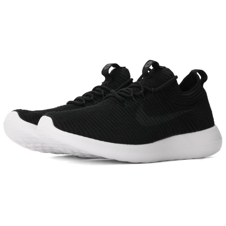 Nike Roshe Two Slip Resistant Abrasion Resistant Low top Casual Running Shoes Women’s Black