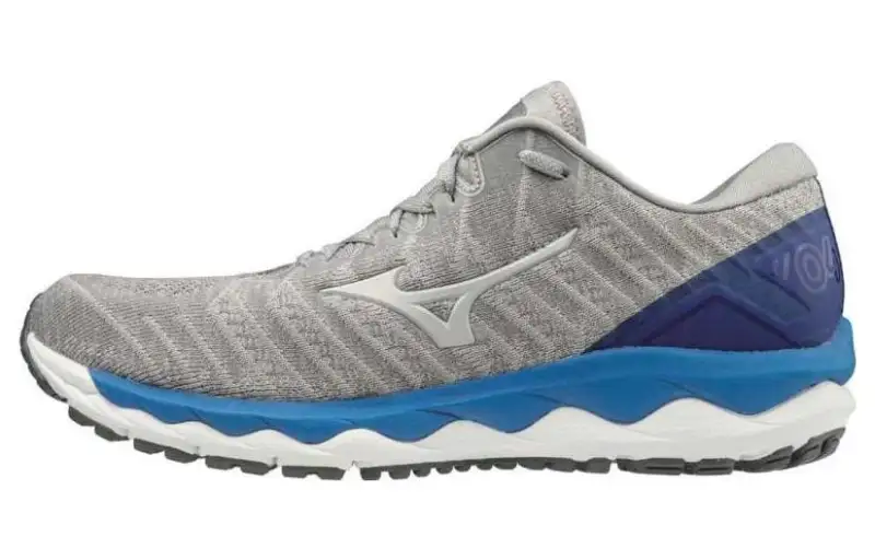 Mizuno Wave Sky 4 Cushioning Slip Resistant Low top Running Shoes Men's Gray