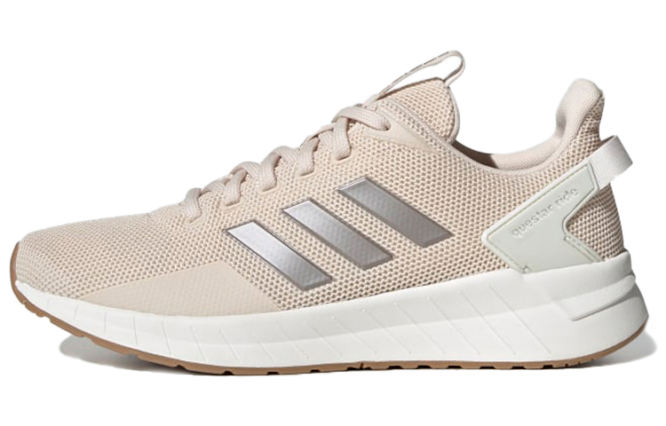 Женские кроссовки adidas adidas neo Questar Ride (бежево-бело-серебристые)