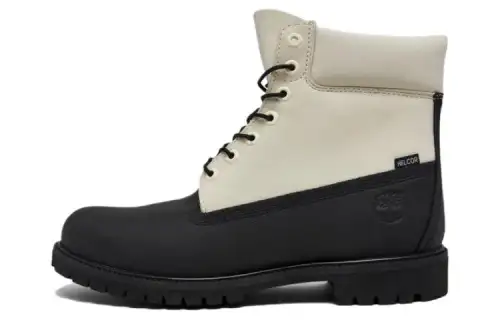 Timberland Premium 6 Inch Waterproof Boot 'Black White'