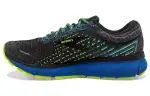 Brooks Ghost 13 Cushioning Low top Casual Running Shoes Men's Black Green