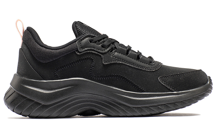 361° Cushioning, Wear Resistant Low top Running Shoes Women’s Black Pink