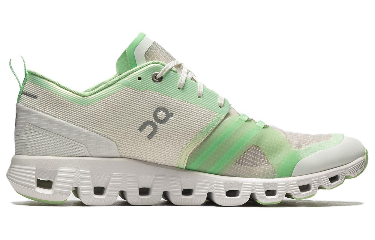 On Cloud X Shift Abrasion Resistant Low top Running Shoes Women’s Beige Green