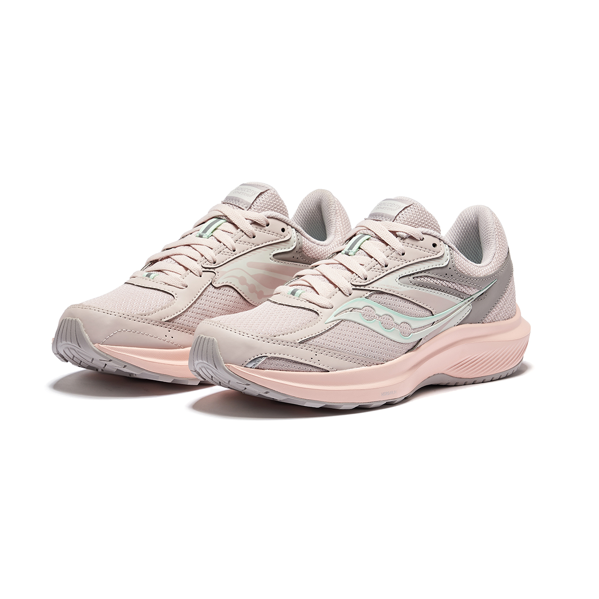 Saucony Cohesion 17 Low top Entry Level Everyday Running Shoes Women’s Beige Pink