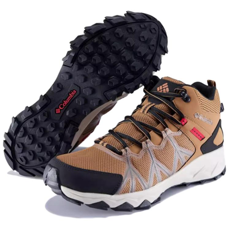 Columbia Hiking Non Slip And Waterproof Mid top Running Shoes Men’s Umber