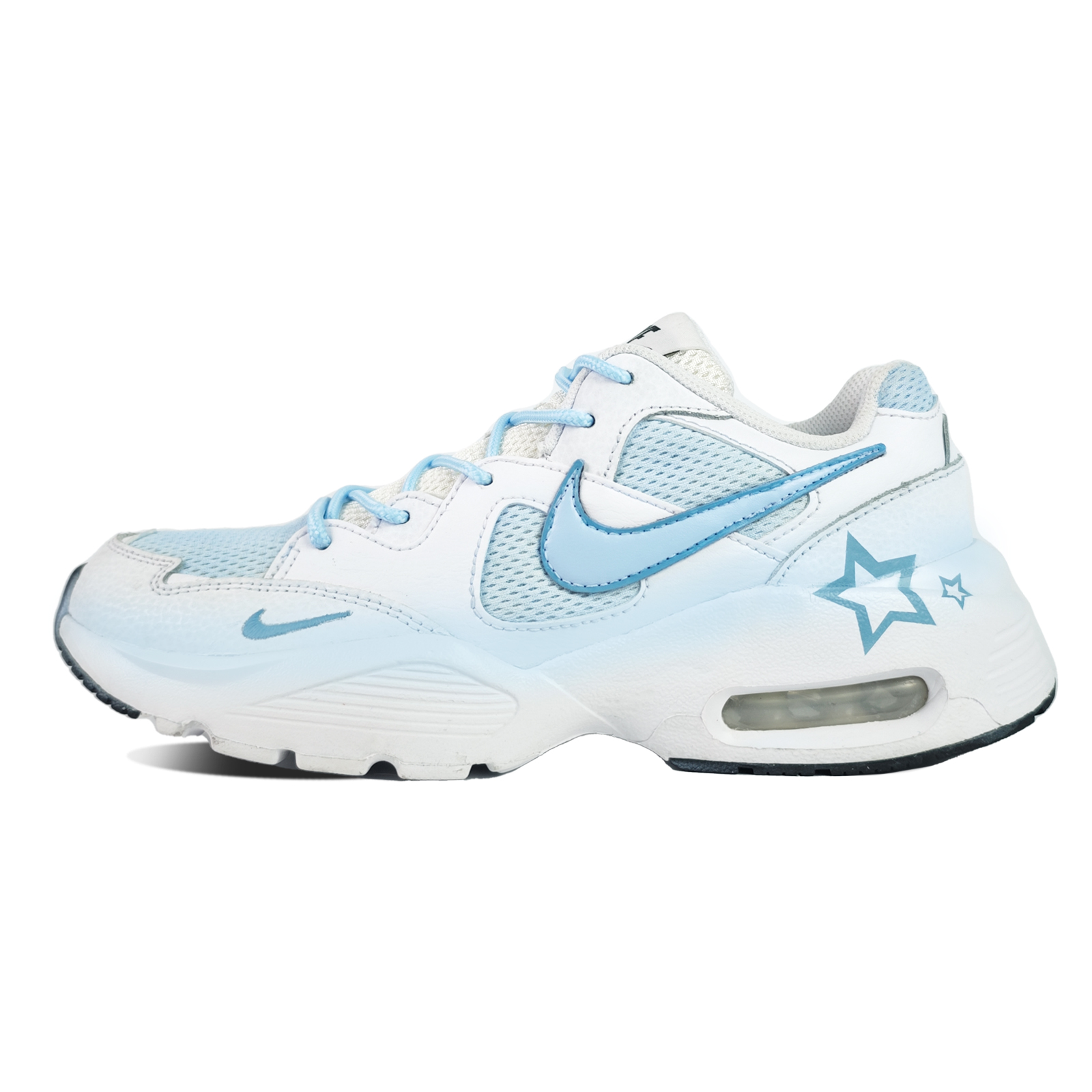 Nike Air Max Fusion Abrasion Resistant Low top Running Shoes Women’s Light Blue